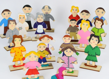 Фигурки для песочной терапии "Люди - эмоции" - «globural.ru» - Махачкала