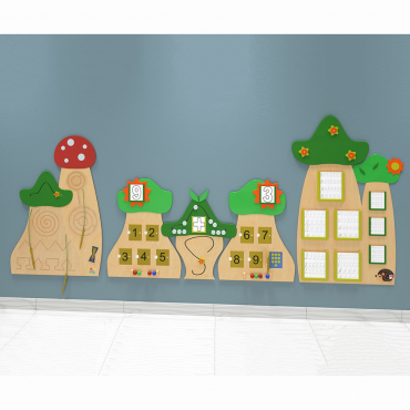 Комплект бизибордов "Подготовка к школе 3 в 1" - «globural.ru» - Махачкала