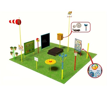 Метеорологическая площадка серия металлическая (комплект Стандарт плюс без ограждения)    - «globural.ru» - Махачкала