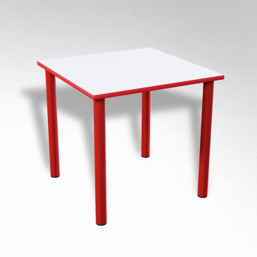 Стол квадратный ТР нерегулируемый на металлокаркасе  - «globural.ru» - Махачкала