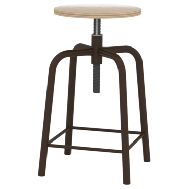 Табурет рабочий (винтовой механизм регулировки высоты сиденья) - «globural.ru» - Махачкала